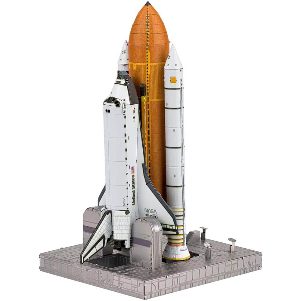 Metal Earth Iconx Space Shuttle Launch Kit 3 Sheet Metal Model Kit
