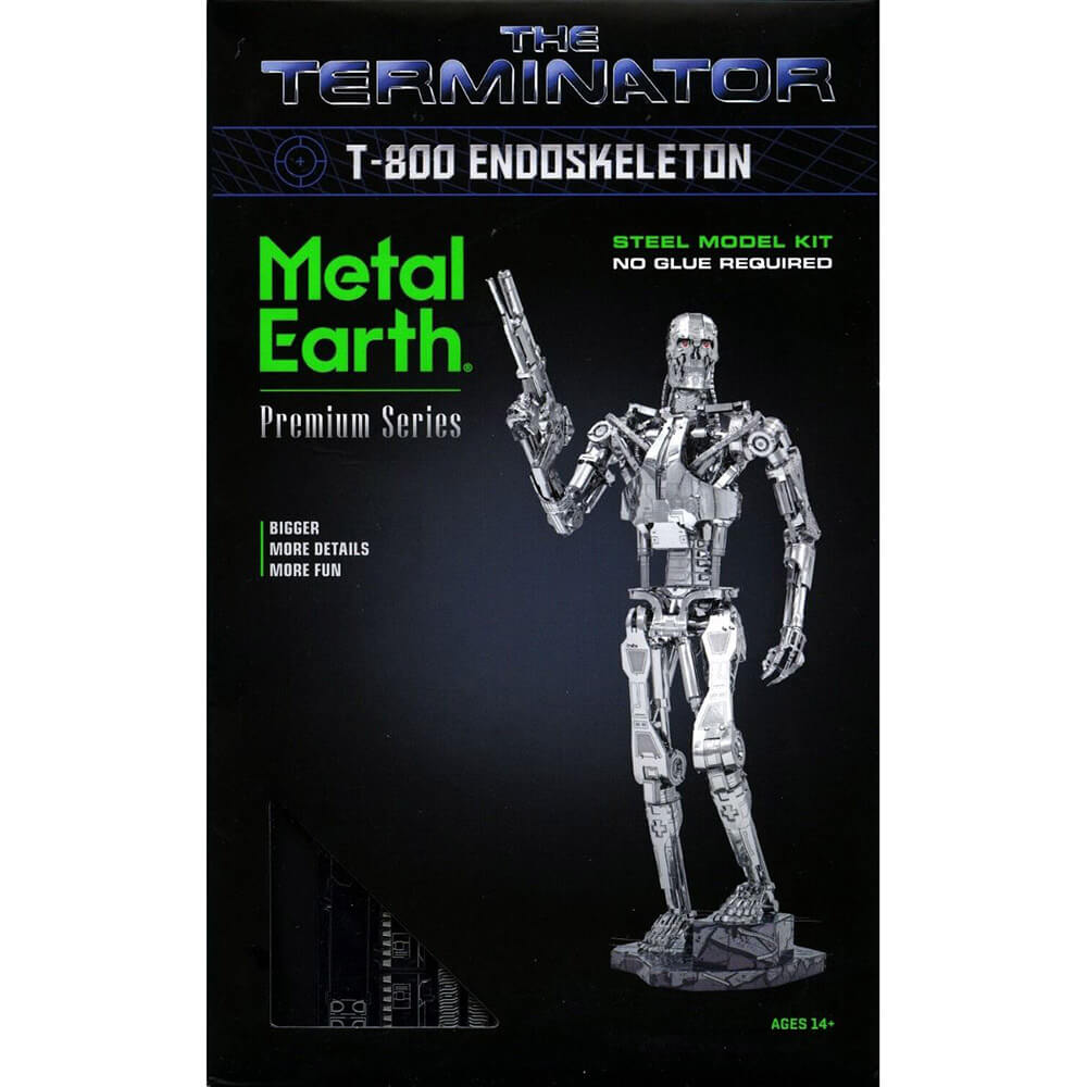 Metal Earth Iconx Terminator T-800 3 Sheet Metal Model Kit