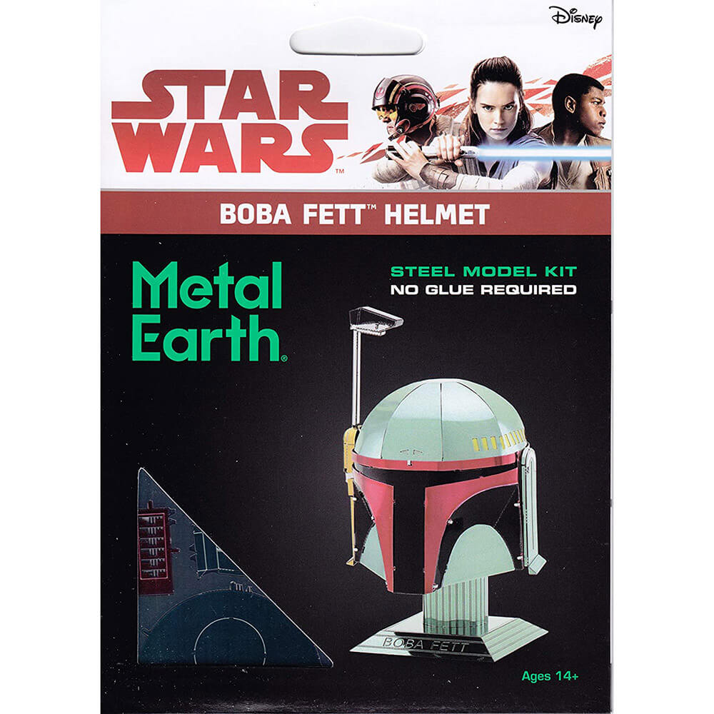 Metal Earth Star Wars Boba Fett Helmet 2 Sheet Metal Model Kit