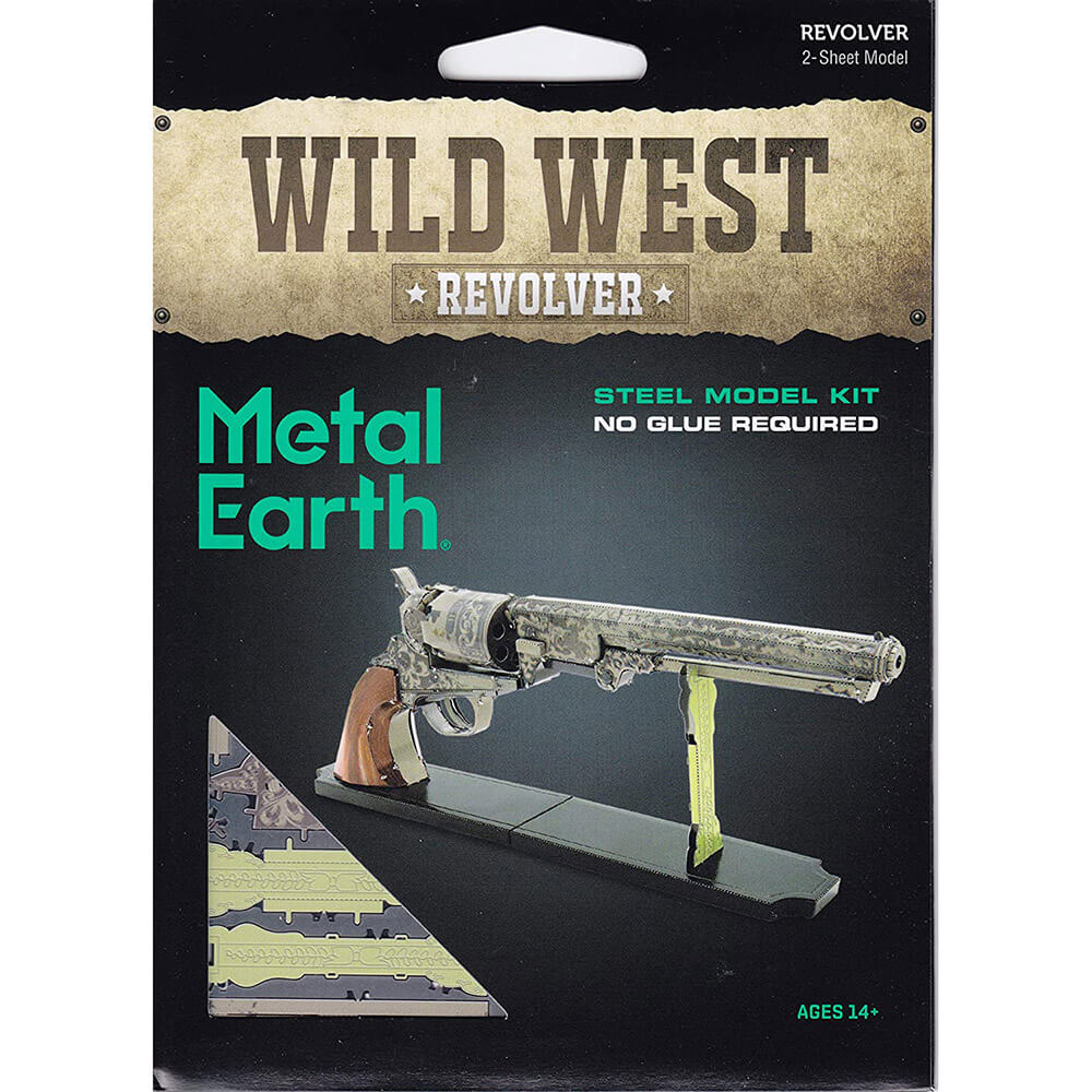Metal Earth Wild West Revolver 2 Sheet Metal Model Kit