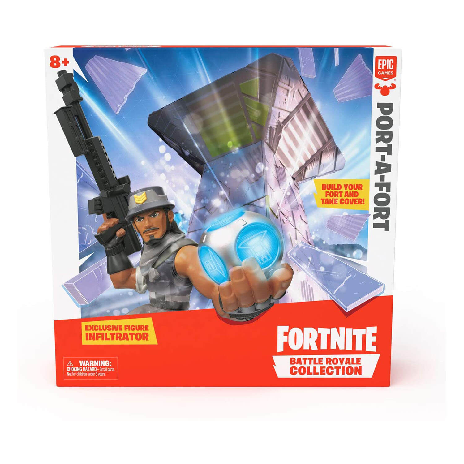 Moose Toys Fortnite Battle Royale Collection Mega Fort Play Set