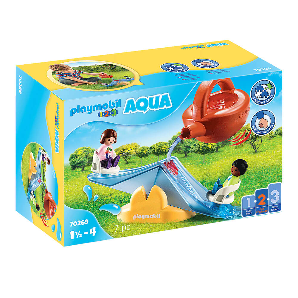 PLAYMOBIL 123 AQUA Water Seesaw with Watering Can