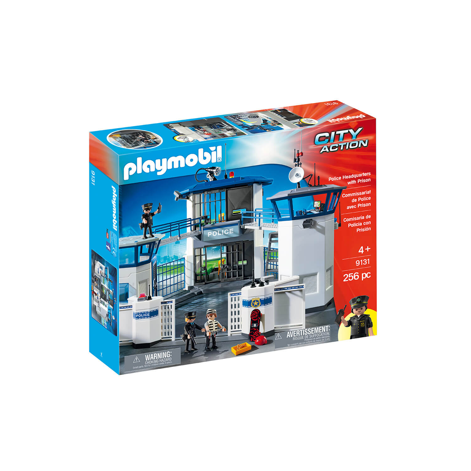 PLAYMOBIL Police Headquarters with Prison (9131) – Maziply Toys