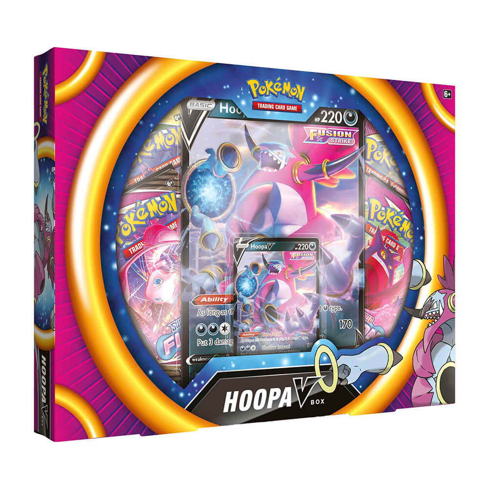 pokemon card hoopa Pokemon Trading Card Game Hoopa V Box Set – Maziply Toys