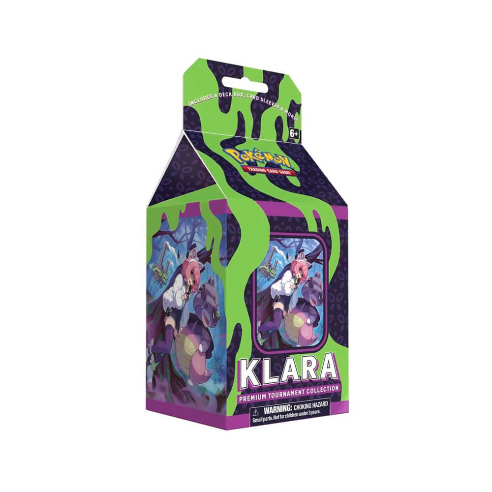 Pokemon TCG Klara Premium Tournament Collection Set Maziply Toys Pokemon TCG Klara Premium Tournament Collection Set Maziply Toys