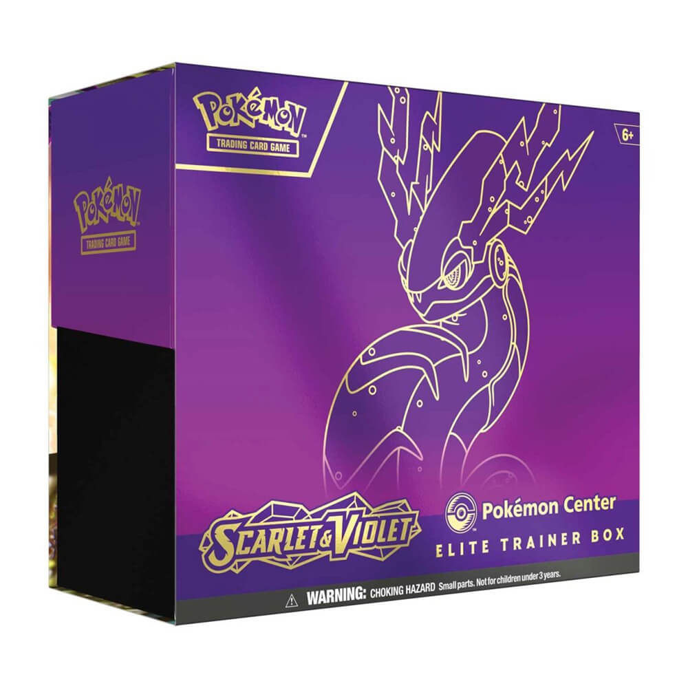 Pokemon TCG Scarlet & Violet Elite Trainer Box (Miraidon) Maziply Toys Pokemon TCG Scarlet & Violet Elite Trainer Box (Miraidon) Maziply Toys