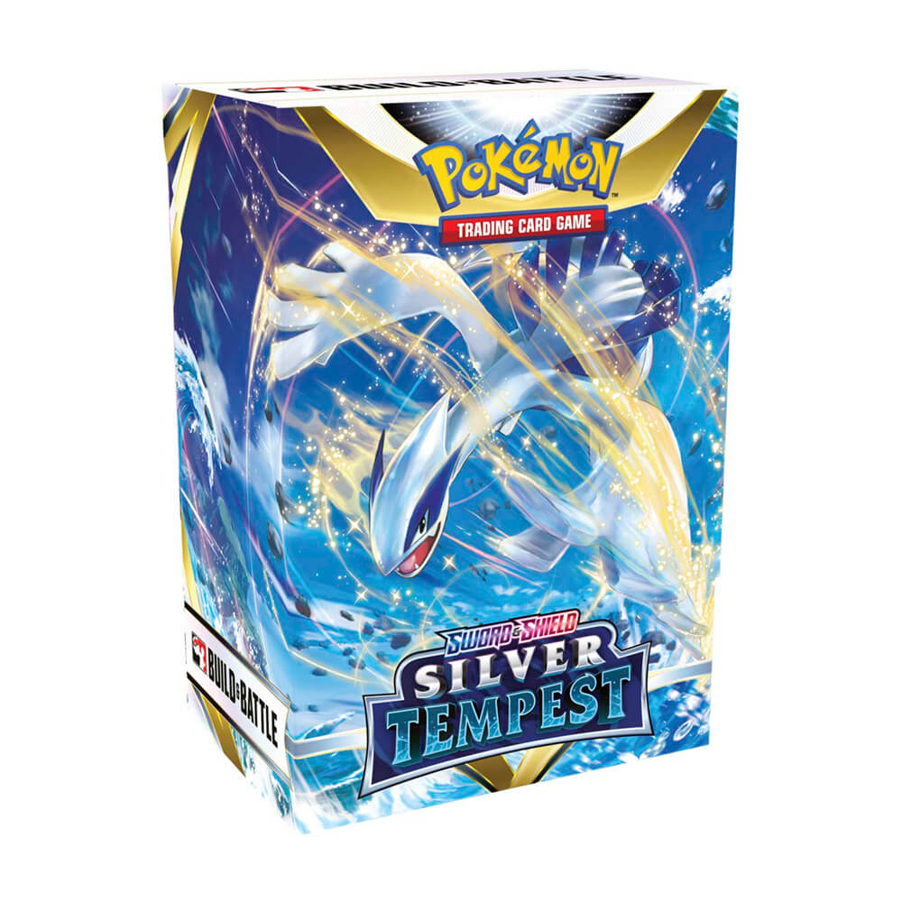 pokmon tcg sword & shield-silver tempest booster display box Pokemon Sword & Shield: Silver Tempest Booster Display Sealed Case