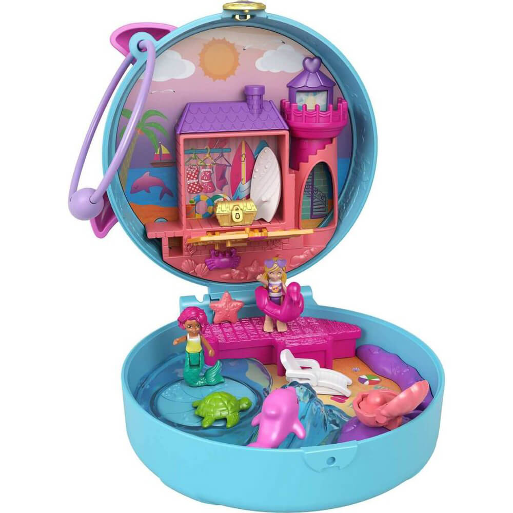 Polly Pocket Bluebird Hawaiian Fun aka Holiday Fun Beach Polly Pocket Bluebird Hawaiian Fun aka Holiday Fun Beach