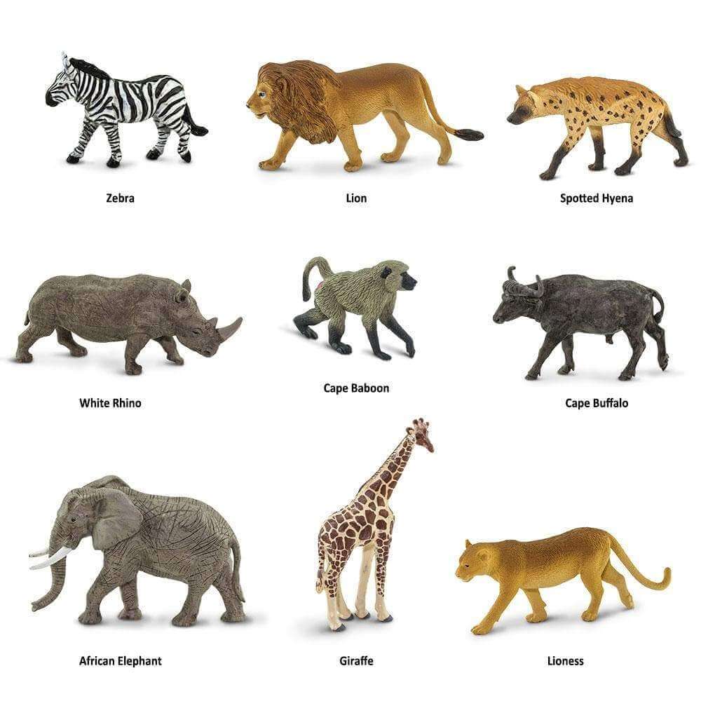 Safari TOOB South African Animals 9 Piece Set