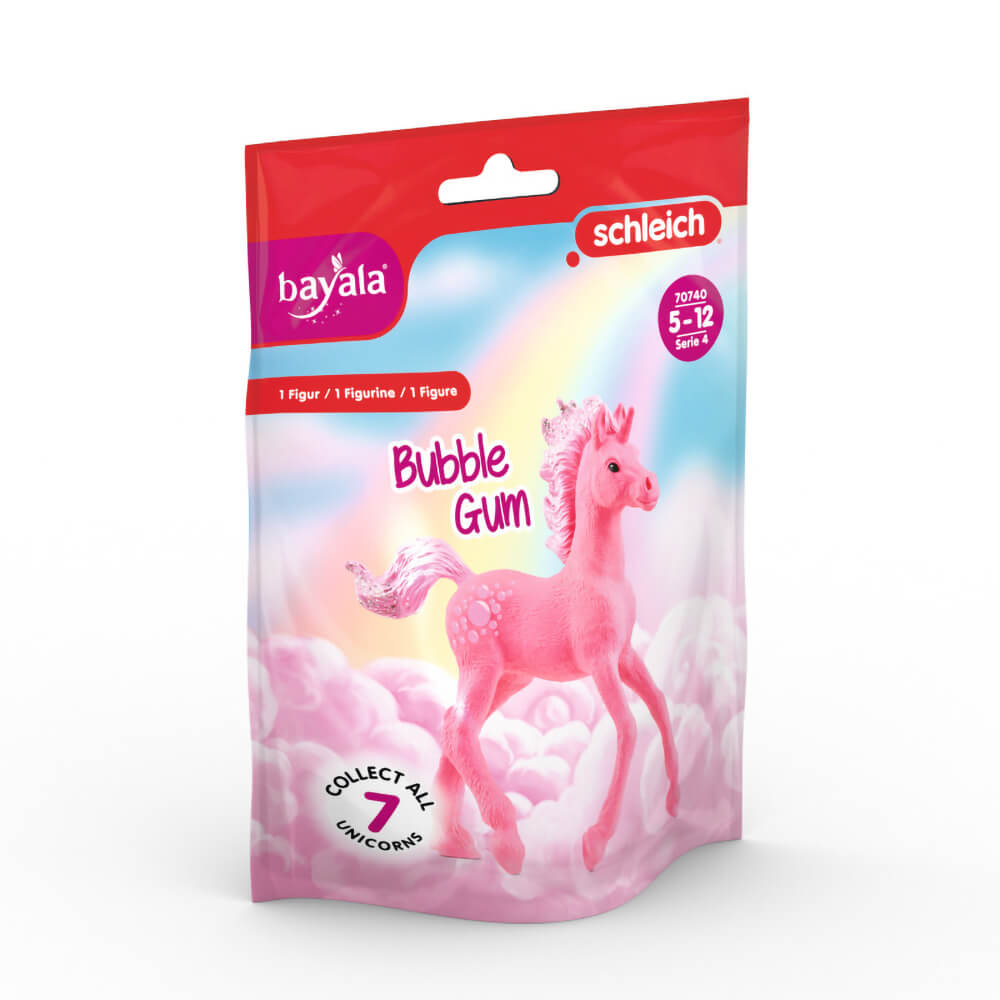 Schleich Bayala Collectible Unicorn Bubble Gum