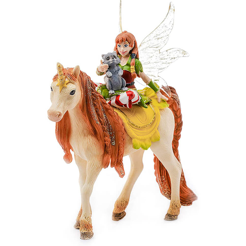 Schleich Bayala Fairy Marween with Glitter Unicorn Playset