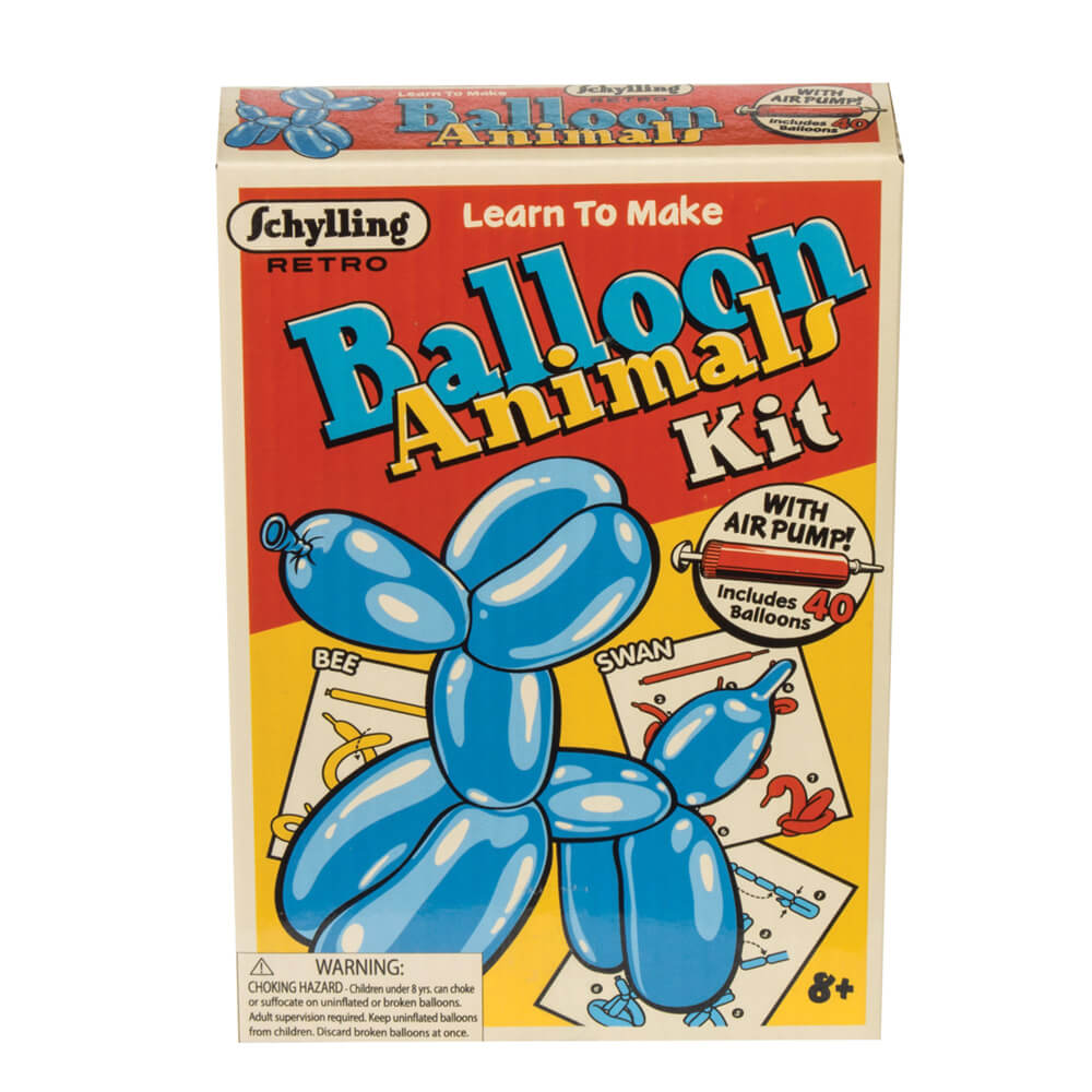 Schylling Retro Balloon Animal Making Kit