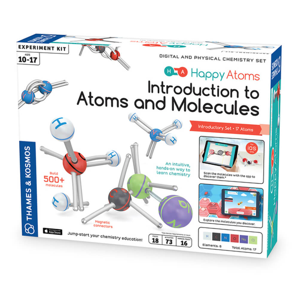 Thames and Kosmos Happy Atoms Introductory Set (17 Atoms)
