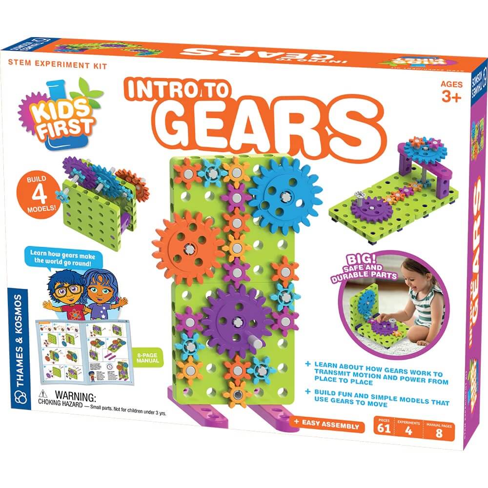 Thames & Kosmos Kids First Intro to Gears Science Set