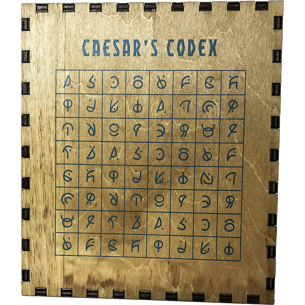 True Genius Caesar's Codex Brain Teaser Puzzle