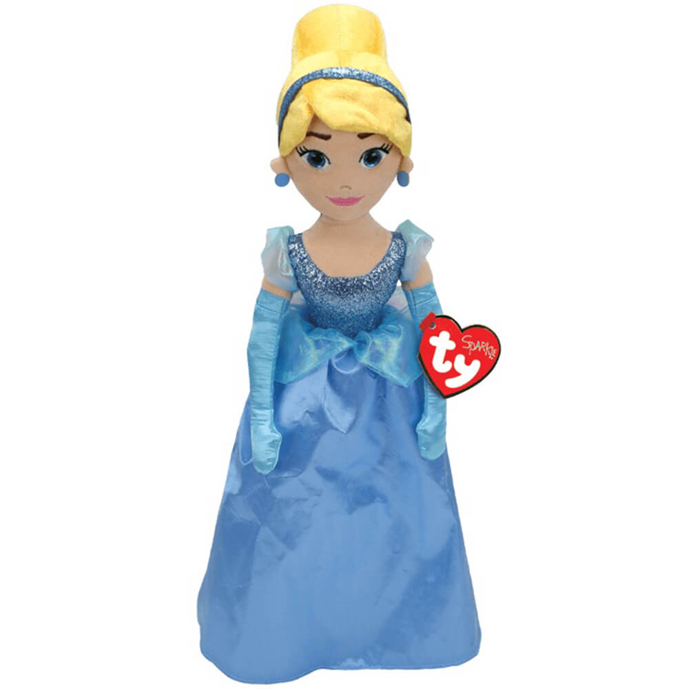 Ty Disney Princess Cinderella 15" Plush Doll Maziply Toys Ty Disney Princess Cinderella 15" Plush Doll Maziply Toys