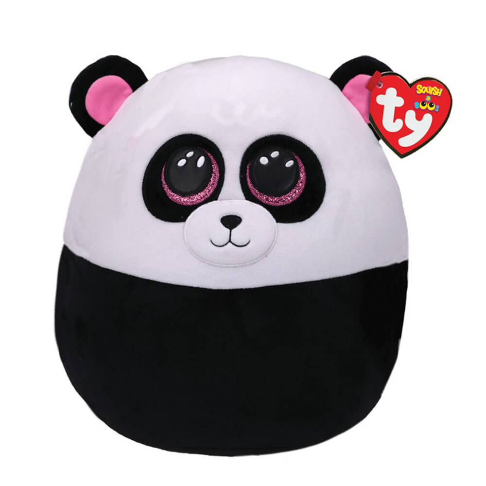 Ty Squishy Beanies the Panda 10" Plush