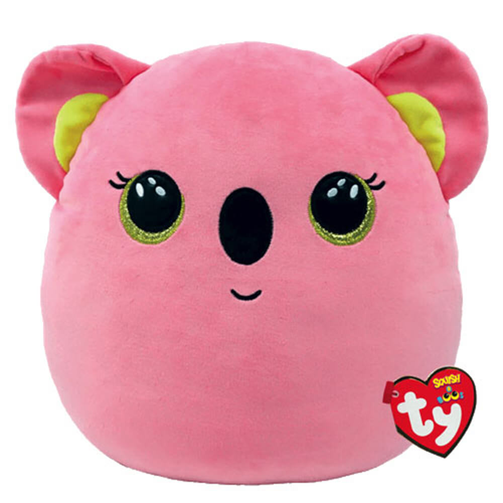 Ty Squishy Poppy the Pink 10" Squish Plush