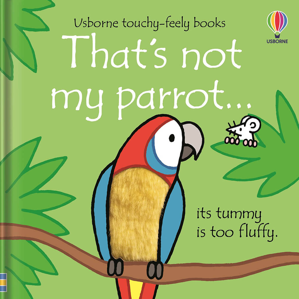 Usborne That's Not My Parrot with Foil Edges Board Book