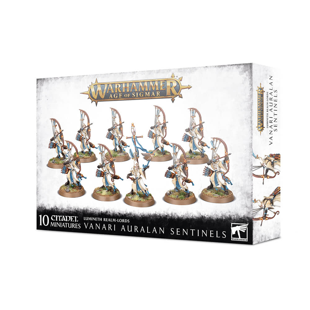 Warhammer Age of Sigmar: Lumineth Realm-Lords Vanari Auralan Sentinels