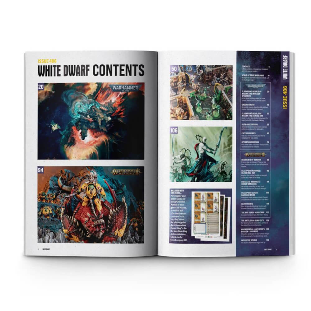White Dwarf Magazine Issue #486