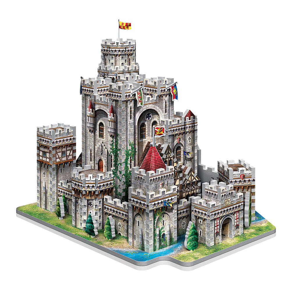 Wrebbit 3D King Arthur's Camelot 865 Piece 3D Jigsaw Puzzle