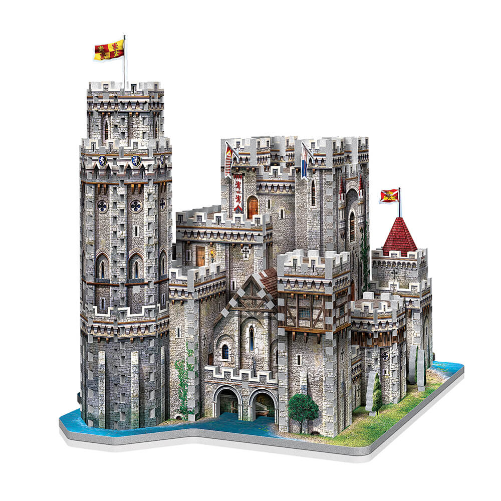 Wrebbit 3D King Arthur's Camelot 865 Piece 3D Jigsaw Puzzle