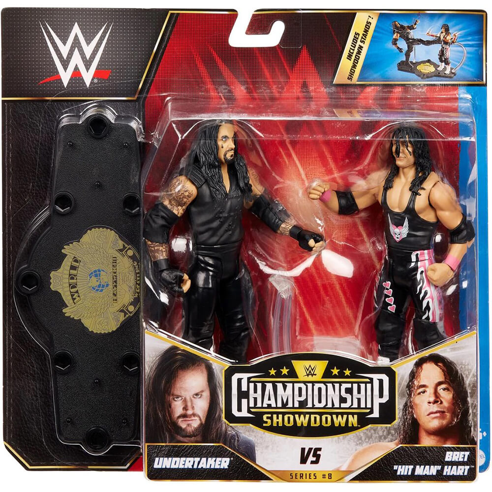 WWE Showdown Undertaker Vs Bret Hit Man Hart 2-Pack
