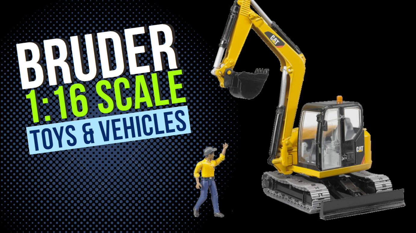 What Scale are Bruder Toys - 1:16 Scale