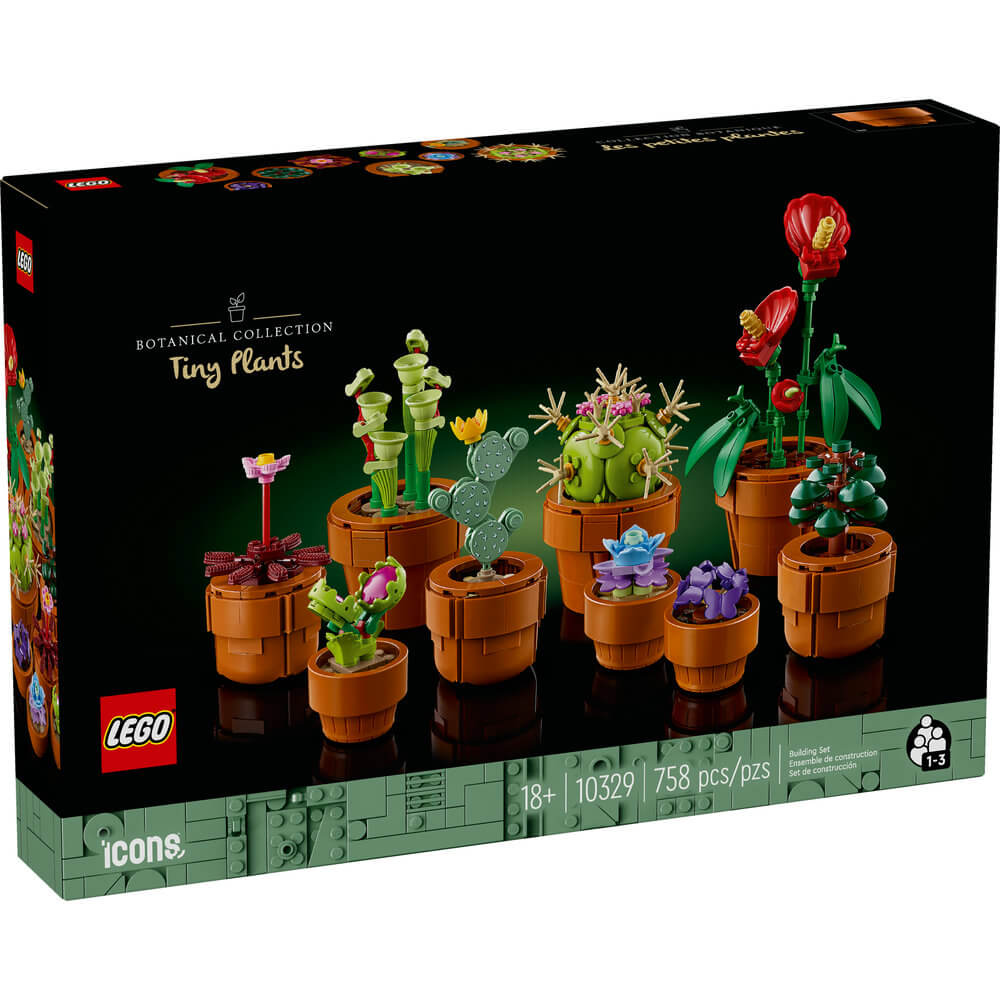 LEGO® Icons Tiny Plants 758 Piece Building Set (10329)