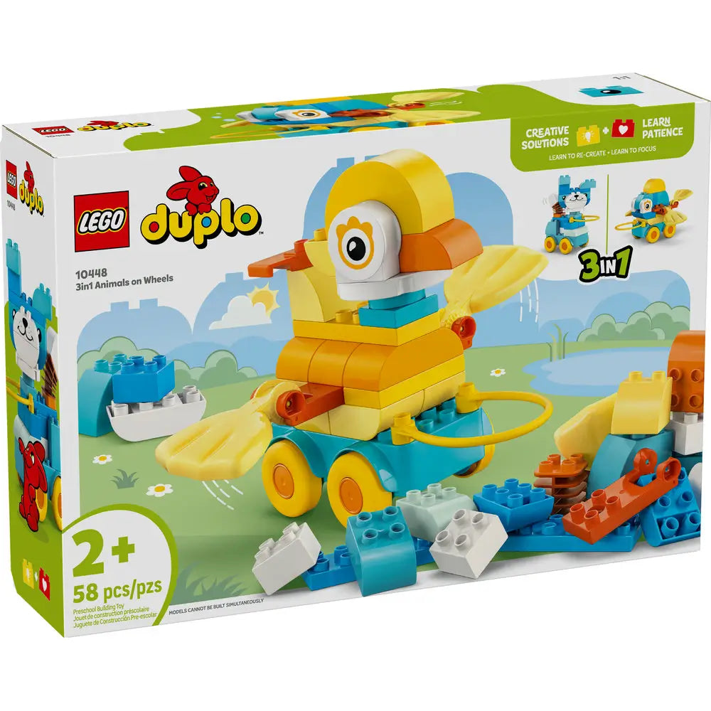 LEGO® DUPLO 3in1 Animals on Wheels (10448)