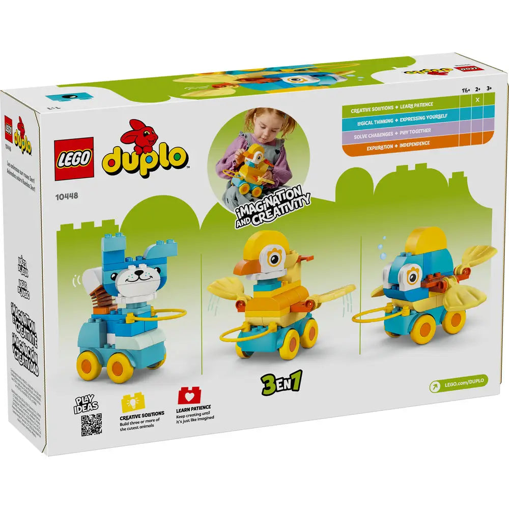 LEGO® DUPLO 3in1 Animals on Wheels (10448)