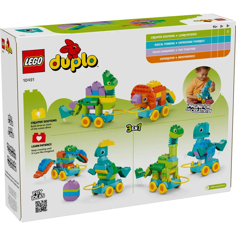 LEGO® DUPLO 3in1 Dinosaurs on Wheels (10451)