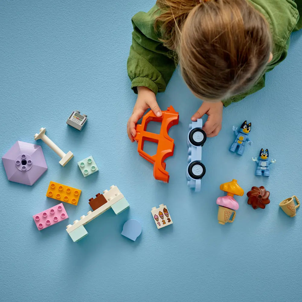 LEGO® DUPLO Bluey Ice Cream Trip with Bluey (10458)