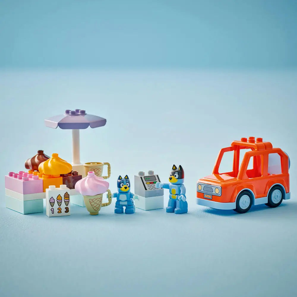 LEGO® DUPLO Bluey Ice Cream Trip with Bluey (10458)