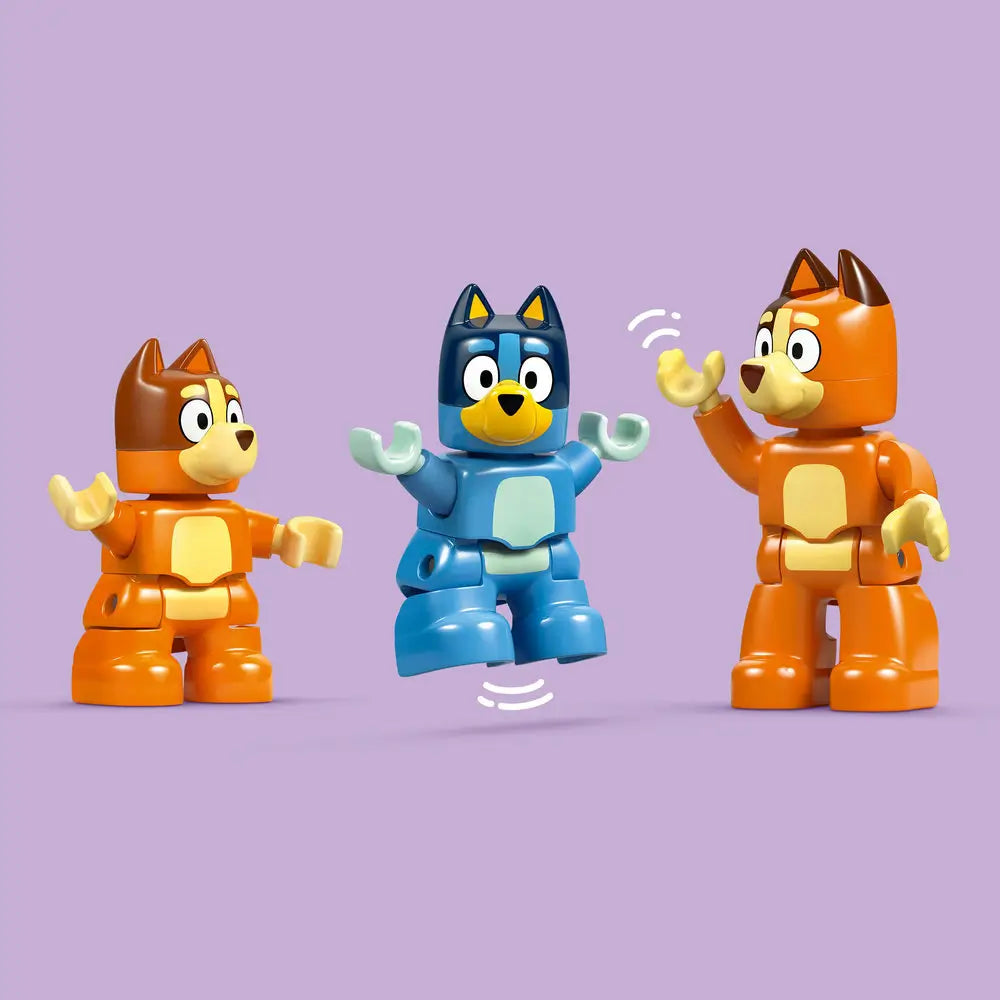 LEGO® DUPLO Bluey Bluey's Family House with Memory Game (10459)