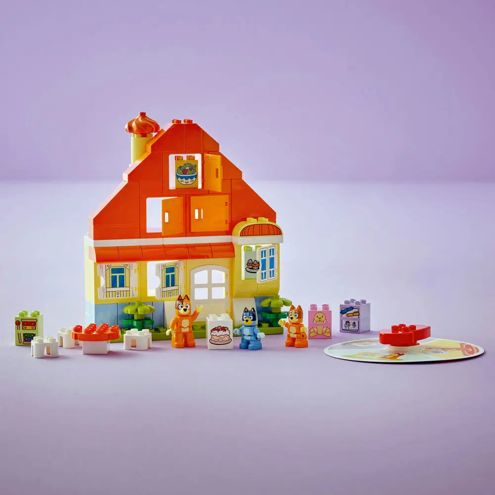 LEGO® DUPLO Bluey Bluey's Family House with Memory Game (10459)