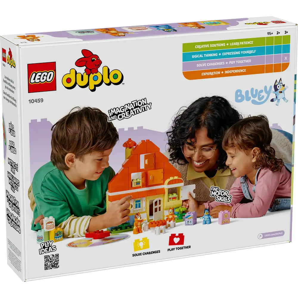 LEGO® DUPLO Bluey Bluey's Family House with Memory Game (10459)