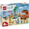 LEGO® Bluey Bluey's Beach & Family Car Trip (11202)