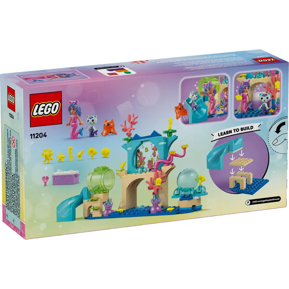 LEGO® Gabby's Dollhouse Mermaid Gabby's Aquarium Adventure (11204)