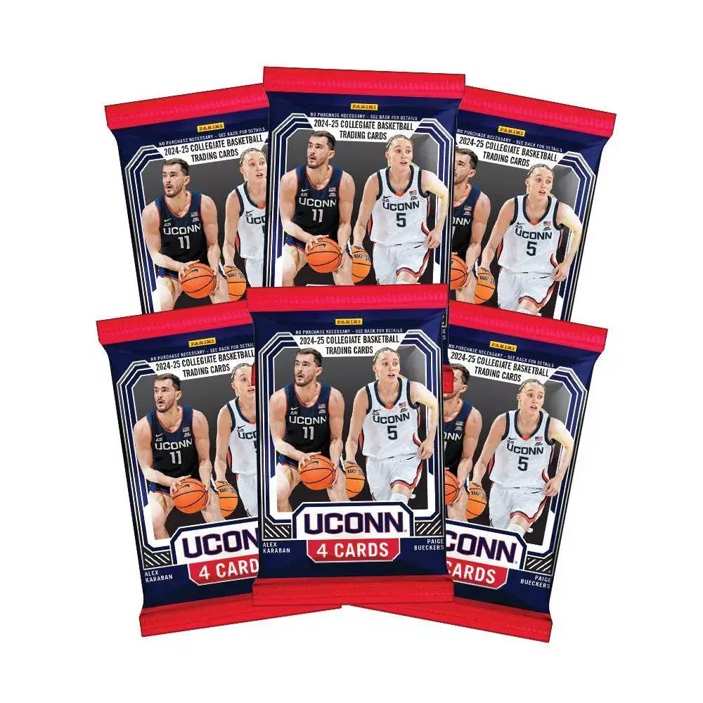 2024-25 Panini University of Connecticut Collegiate Basketball Trading Card Blaster Box