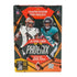 Panini Phoenix NFL blaster box displayed in red, orange, and black glossy cardboard packaging with angular flame graphics, featuring two helmeted NFL players on the front, designed for retail football card collectors.