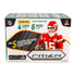 Panini Prizm Football blaster box in white and green cardboard with glossy finish, rectangular retail packaging showing Patrick Mahomes II in a red Kansas City Chiefs uniform, highlighting 2025 NFL trading cards, pack counts, and blaster exclusive Lazer Prizm details on a white background.
