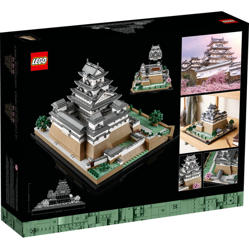 LEGO® Architecture Himeji Castle 21060 Building Set (2,125 Pieces) back of the box