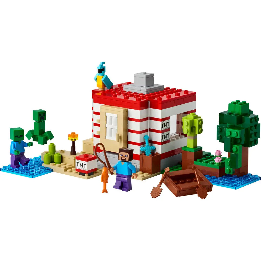 LEGO® Minecraft The TNT Jungle House (21275)