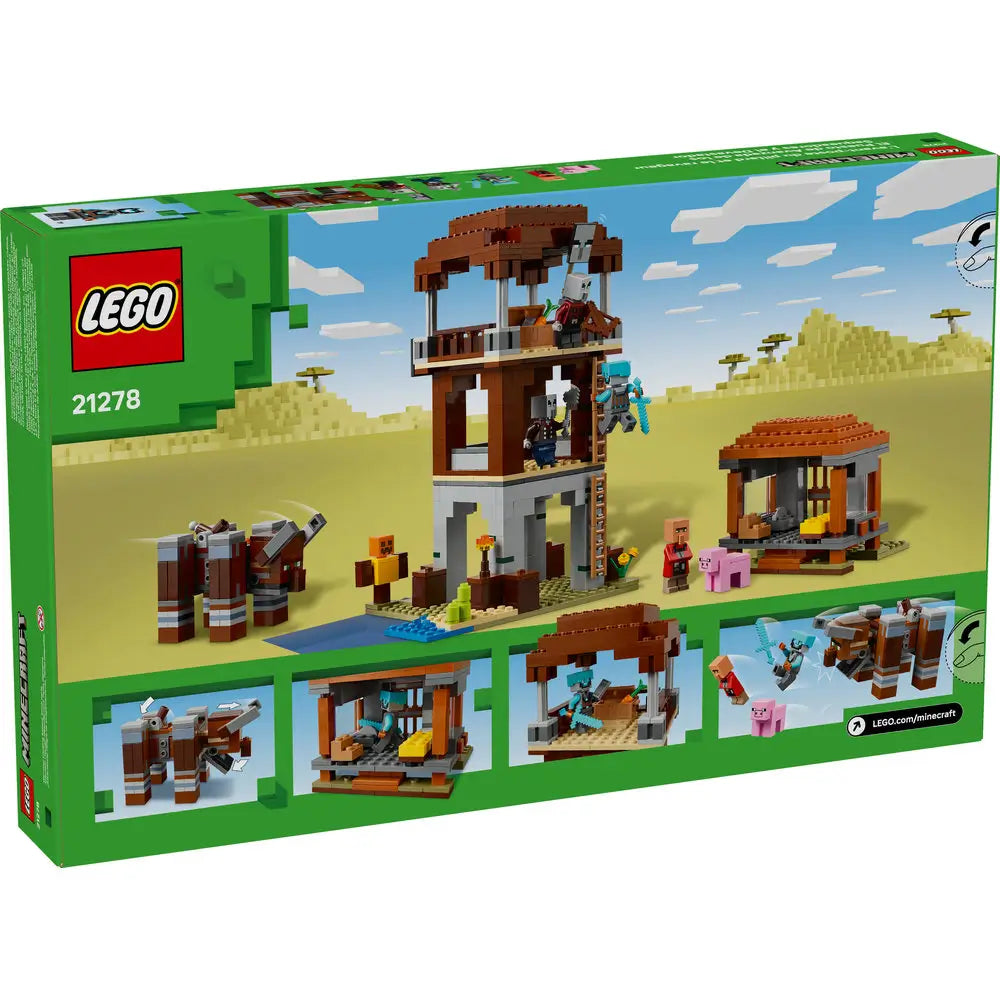 LEGO® Minecraft The Pillager Outpost and Ravager (21278)
