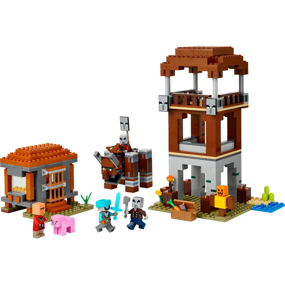LEGO® Minecraft The Pillager Outpost and Ravager (21278)