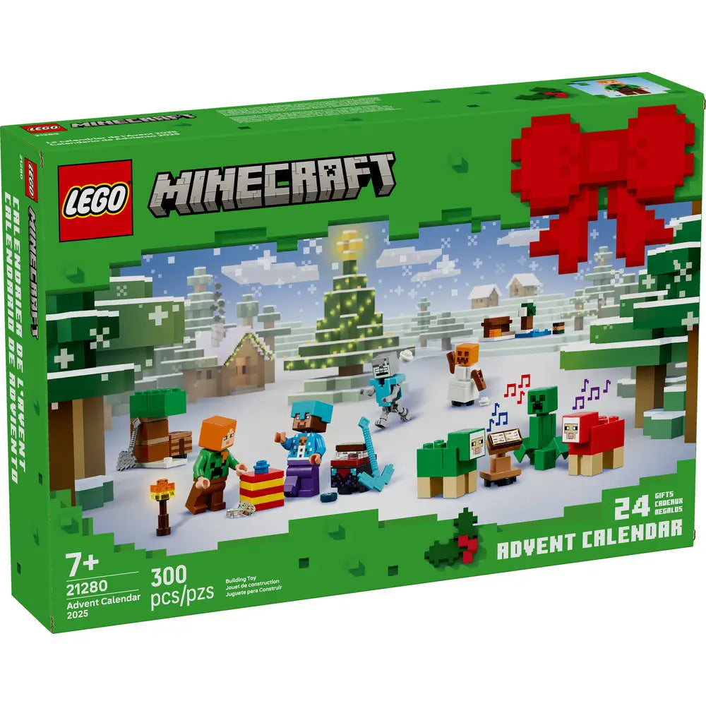 LEGO® Minecraft Advent Calendar 2025 300 Piece Building Kit (21280)