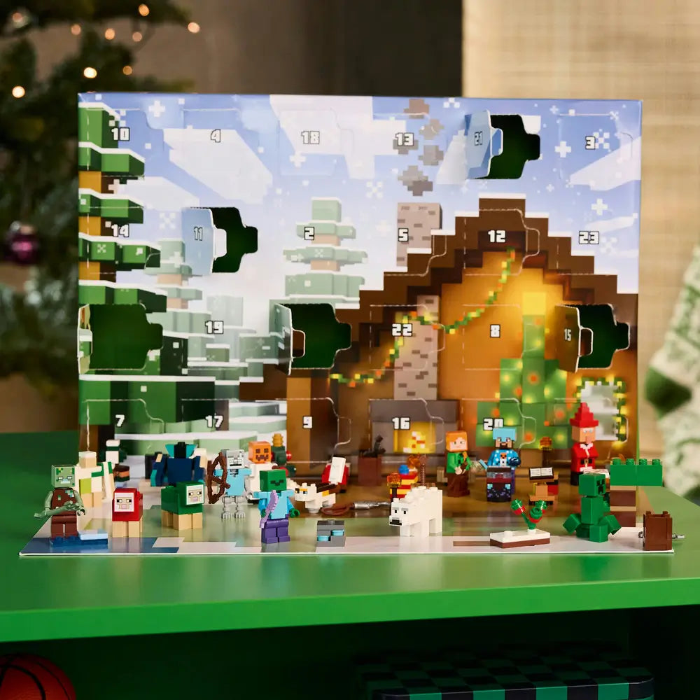 LEGO® Minecraft Advent Calendar 2025 300 Piece Building Kit (21280)
