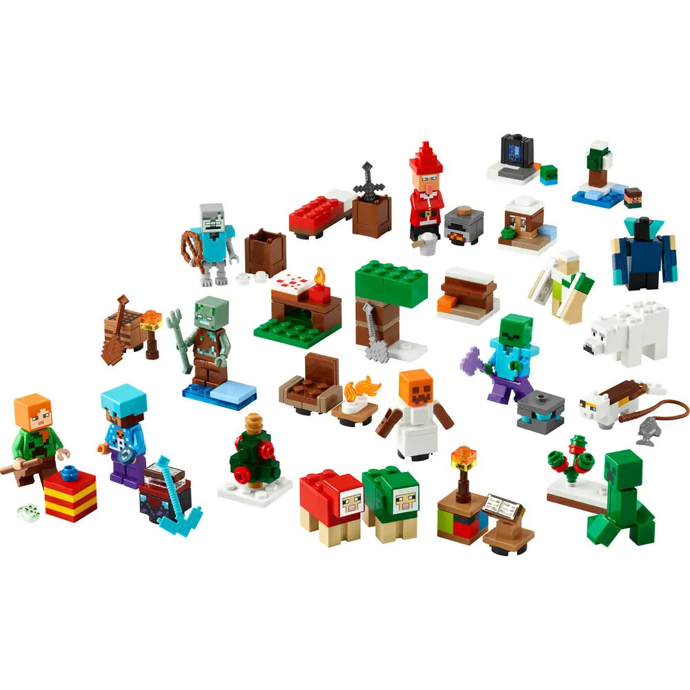 LEGO® Minecraft Advent Calendar 2025 300 Piece Building Kit (21280)